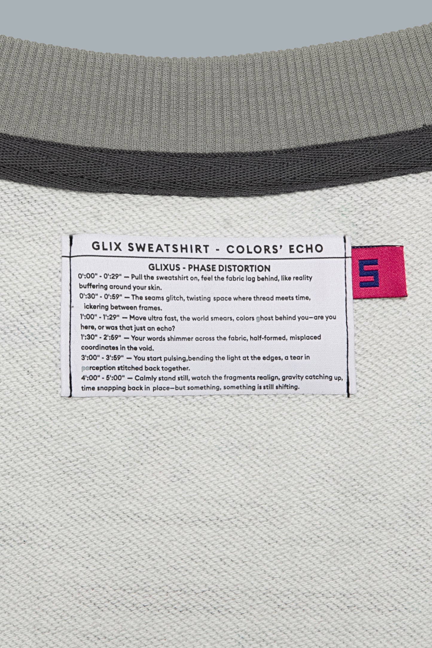 SWEATSHIRT - COLORS' ECHO