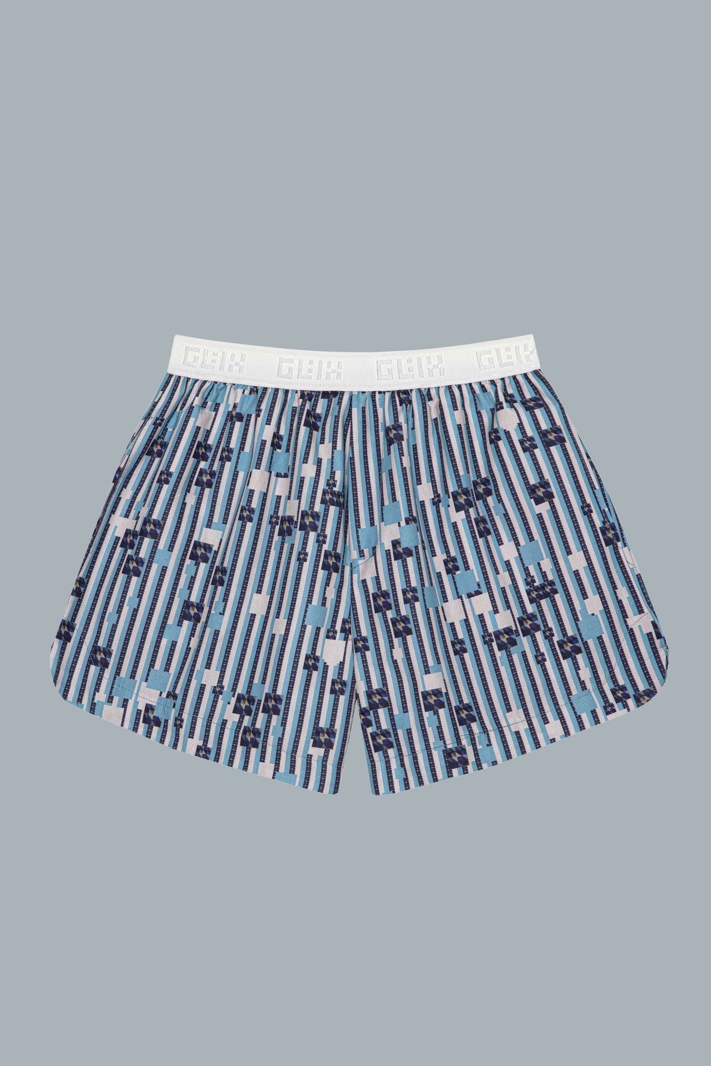 BOXING SHORTS - WATER CRACKLE