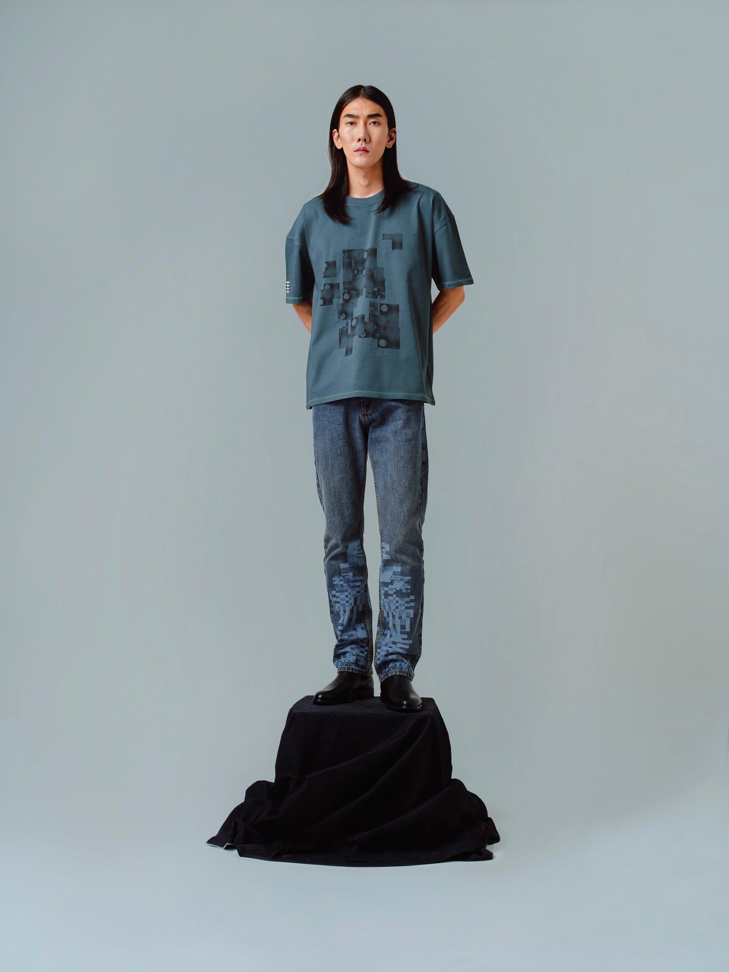 GRAY OVERSIZE T-SHIRT - MOLD PROBLEM