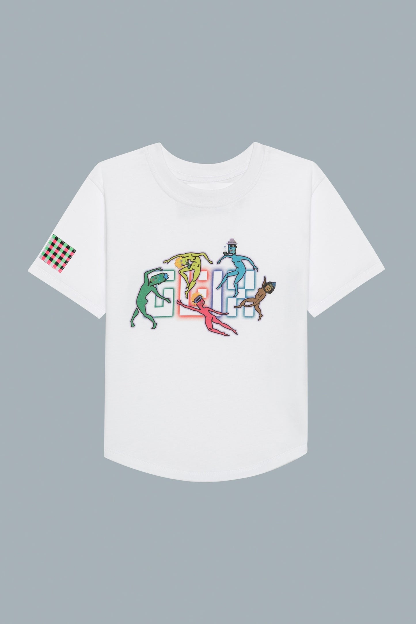 WHITE CROP TOP BABY TEE - THE RAVE