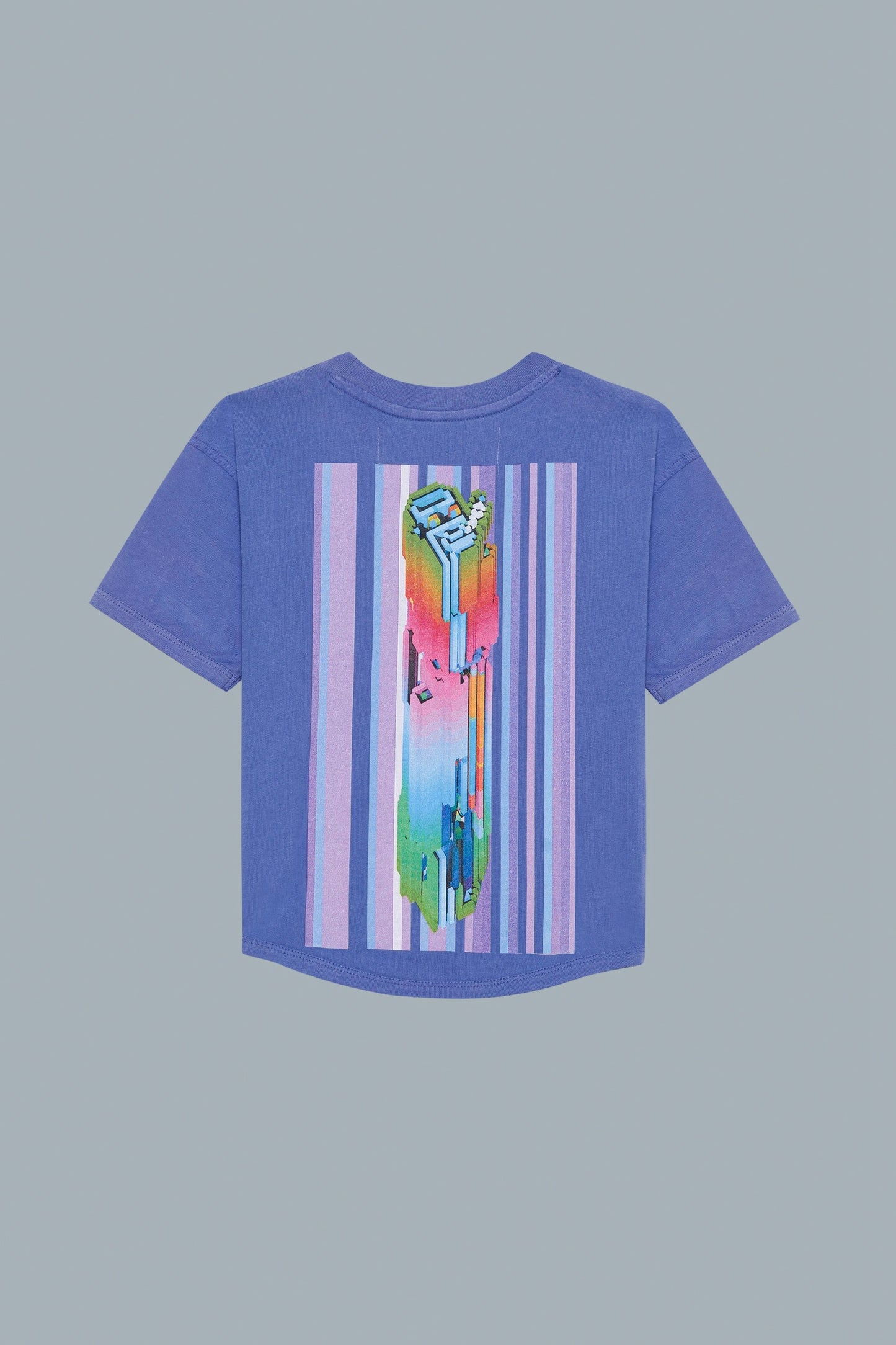 PURPLE CROP TOP BABY TEE - BRUTALISMUS!