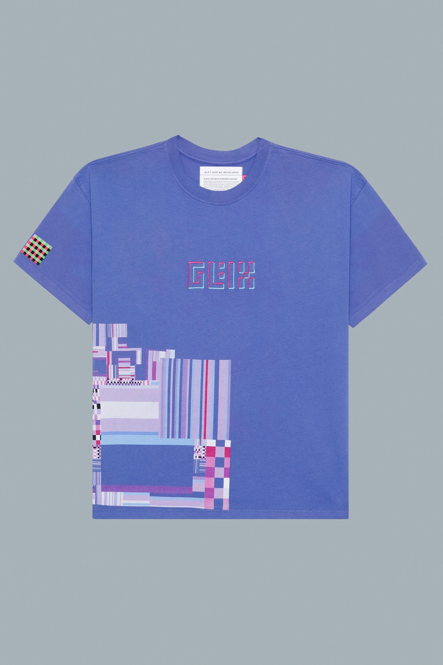 PURPLE OVERSIZE T-SHIRT - BRUTALISMUS!