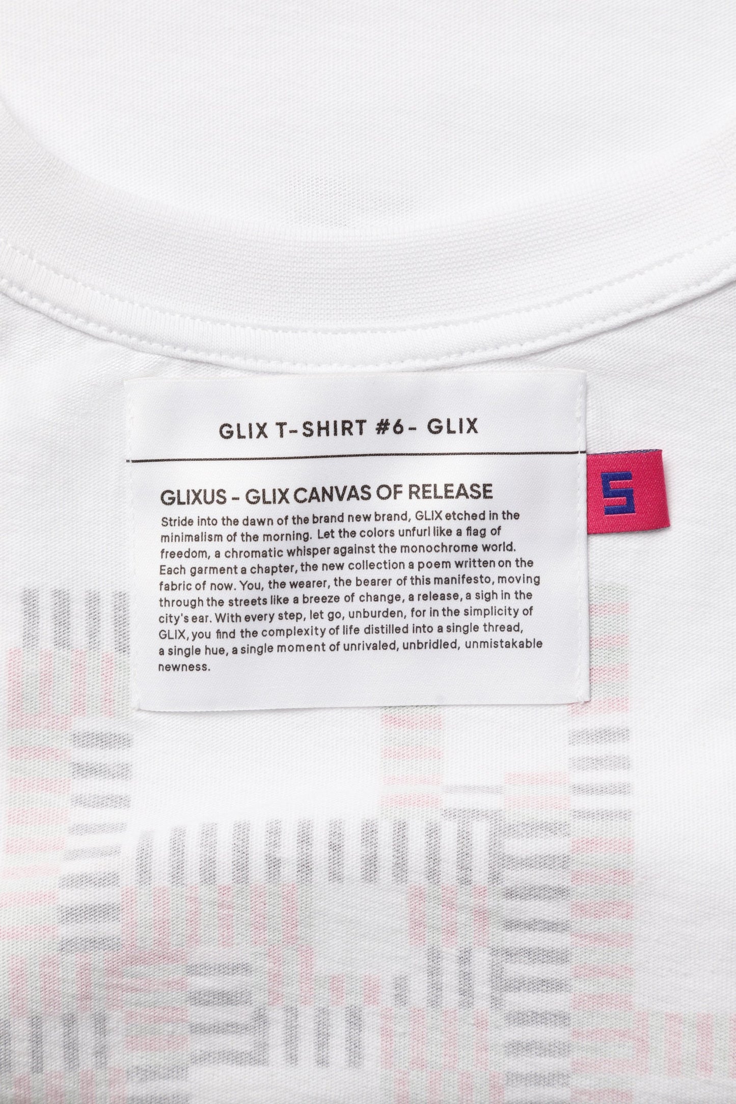WHITE CROP TOP BABY TEE - GLIX