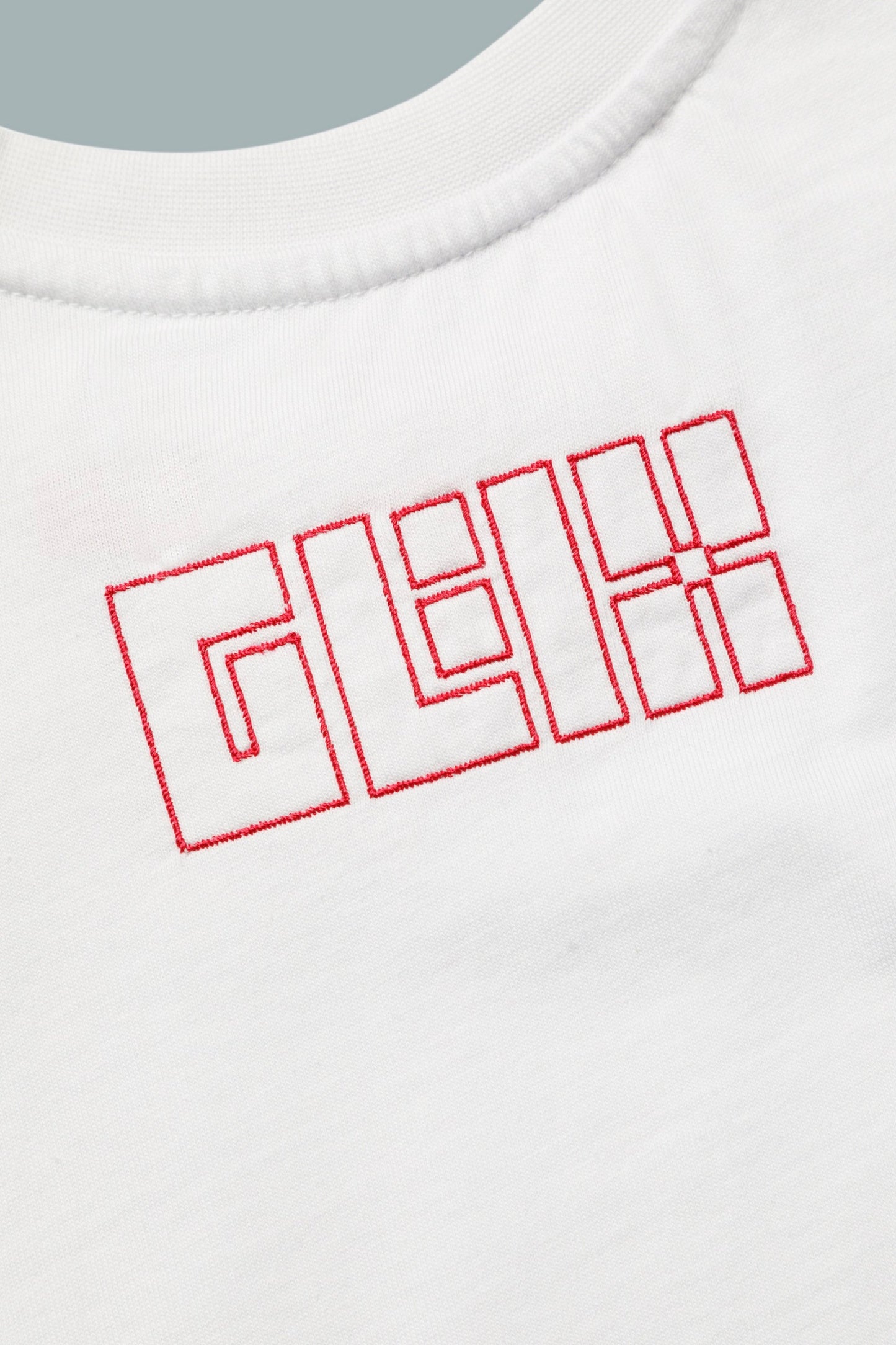 WHITE CROP TOP BABY TEE - BGAN #00009