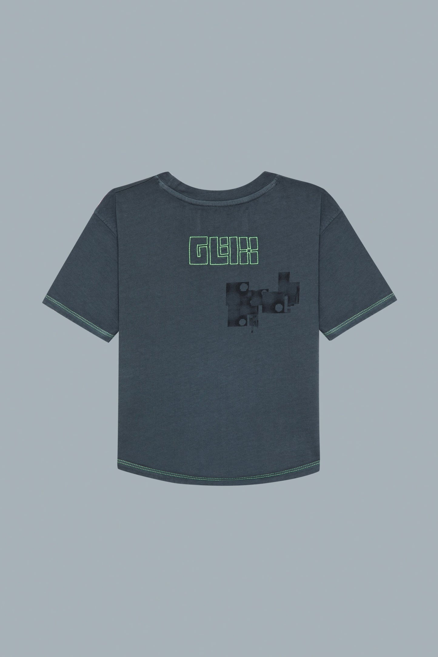 DARK GREY CROP TOP BABY TEE - MOLD PROBLEM