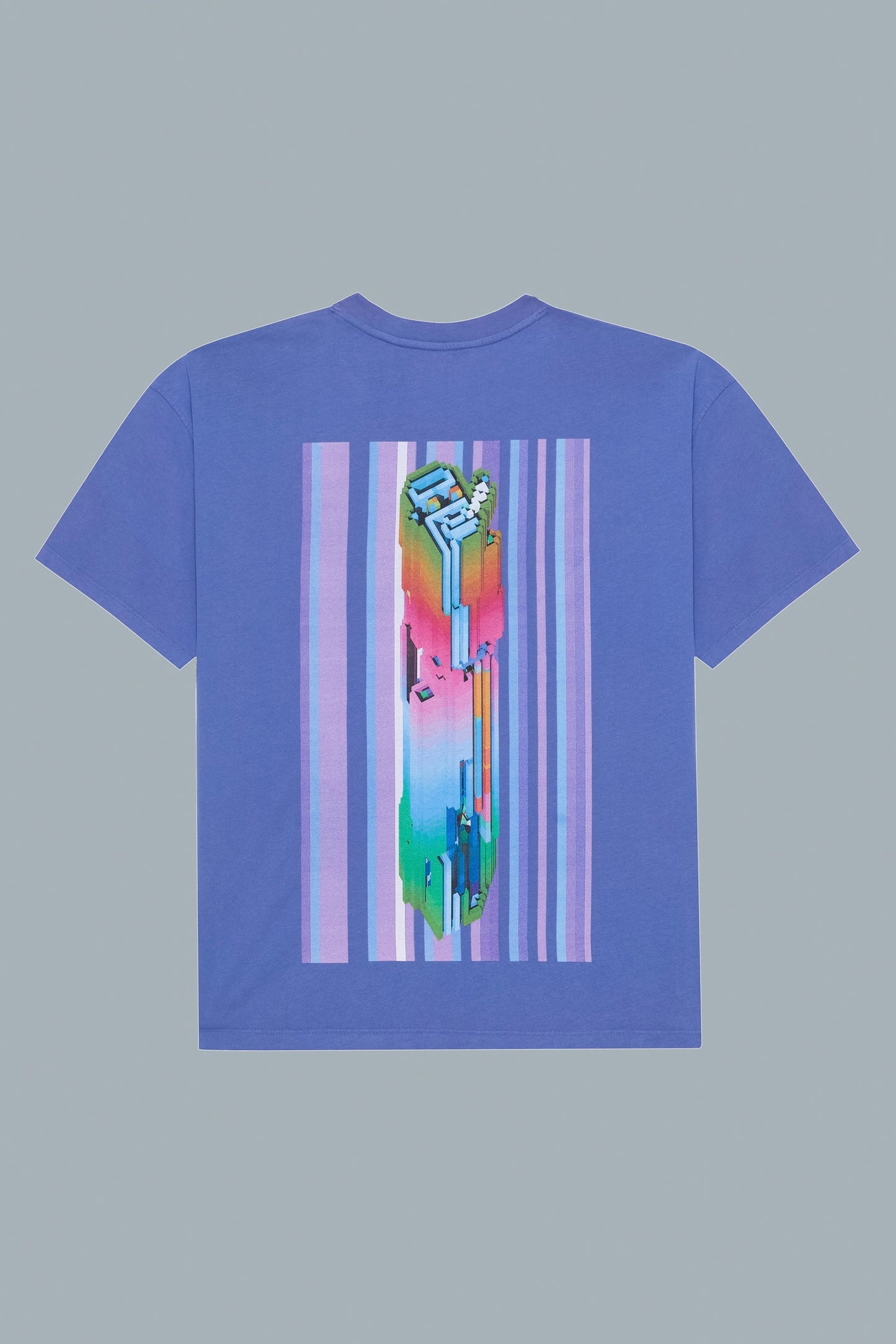 PURPLE OVERSIZE T-SHIRT - BRUTALISMUS!