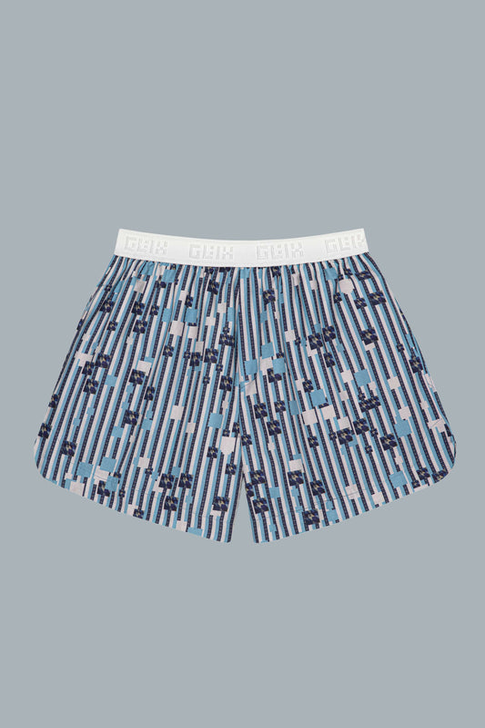 BOXING SHORTS - WATER CRACKLE