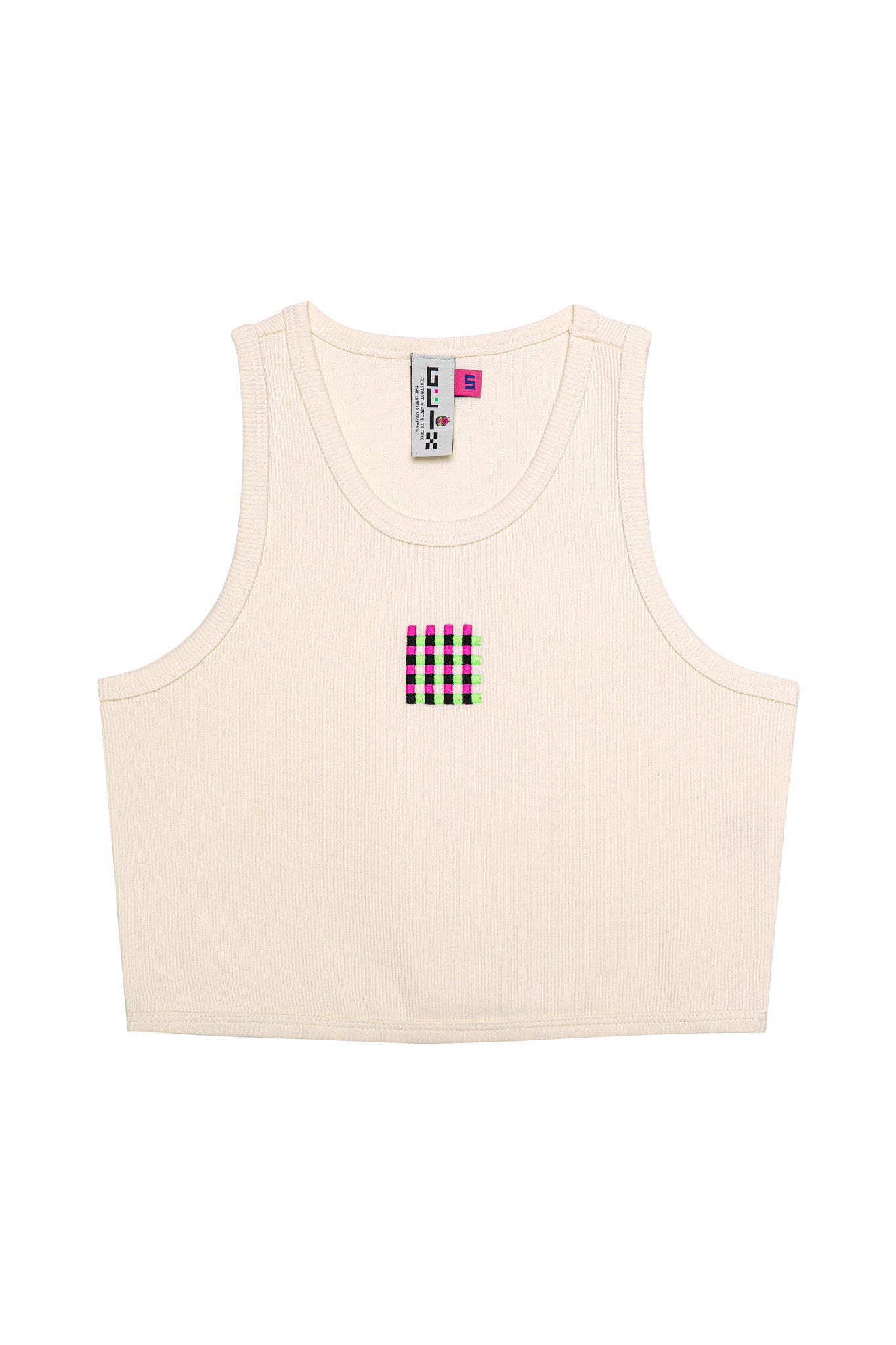 WHITE TANK TOP - tank.exe